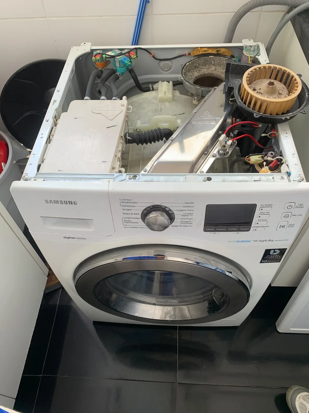Conserto de Lava e Seca Samsung